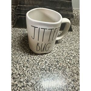 Rae Dunn Jitterbug Ceramic Coffee Tea Mug